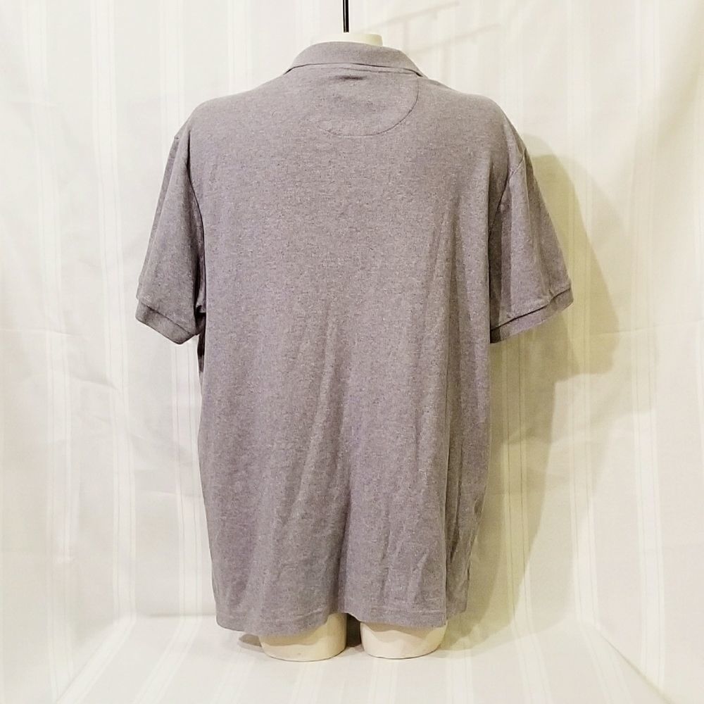 Men's Chaps Grey Polo Size XL - Picture 3 of 6
